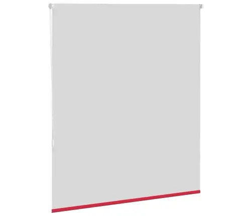 Rullo Žalūzija Sarkans 125X150 Cm Auduma Platums 121,6 Cm Vidaxl