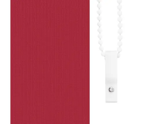 Rullo Žalūzija Sarkans 125X150 Cm Auduma Platums 121,6 Cm Vidaxl