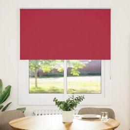 Rullo Žalūzija Sarkans 140X150 Cm Auduma Platums 136,6 Cm Vidaxl