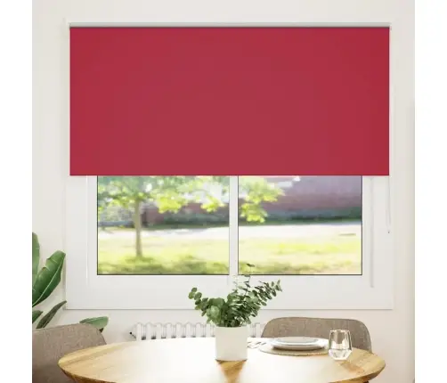 Rullo Žalūzija Sarkans 145X150 Cm Auduma Platums 141,6 Cm Vidaxl