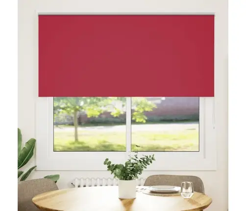 Roletas Raudona 160X150 Cm Audinio Plotis 156,6 Cm Poliesteris