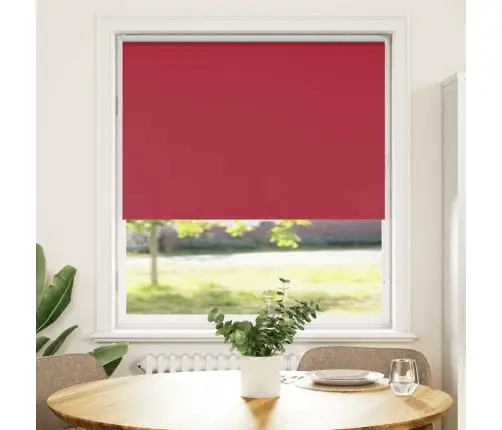 Roletas Raudona 100X175 Cm Audinio Plotis 95,7 Cm Poliesteris