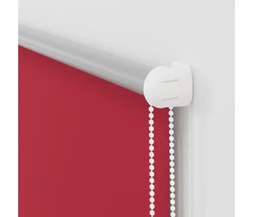 Rullo Žalūzija Sarkans 80X230 Cm Auduma Platums 75,7 Cm Vidaxl