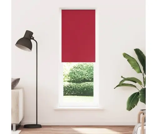 Rullo Žalūzija Sarkans 80X230 Cm Auduma Platums 75,7 Cm Vidaxl
