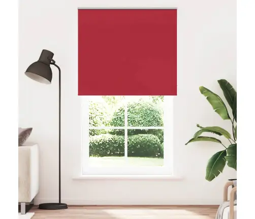 Roletas Raudona 120X230 Cm Audinio Plotis 116,6 Cm Poliesteris