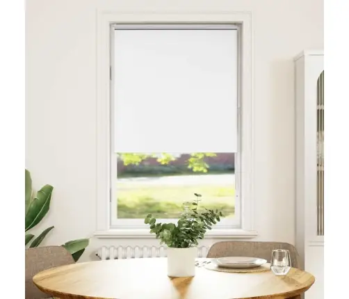 Rullo Žalūzija Balta 80X150 Cm Auduma Platums 75,7Cm Poliesters Vidaxl