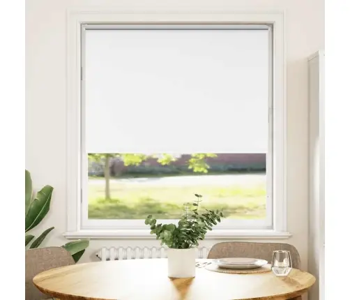 Rullo Žalūzija Balta 105X150 Cm Auduma Platums 100,7 Cm Vidaxl
