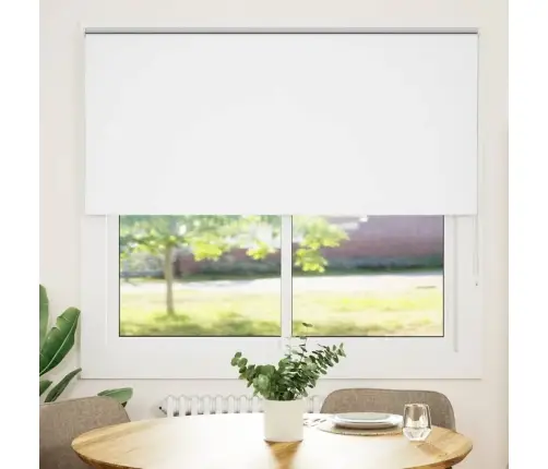 Rullo Žalūzija Balta 145X150 Cm Auduma Platums 141,6Cm Vidaxl