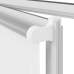 Rullo Žalūzija Balta 150X210 Cm Auduma Platums 146,6Cm Vidaxl
