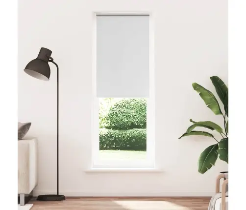 Rullo Žalūzija Balta 85X230 Cm Auduma Platums 80,7Cm Poliesters Vidaxl