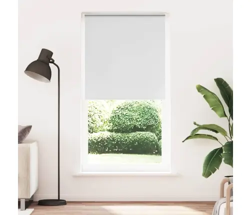 Rullo Žalūzija Balta 95X230 Cm Auduma Platums 90,7Cm Poliesters Vidaxl
