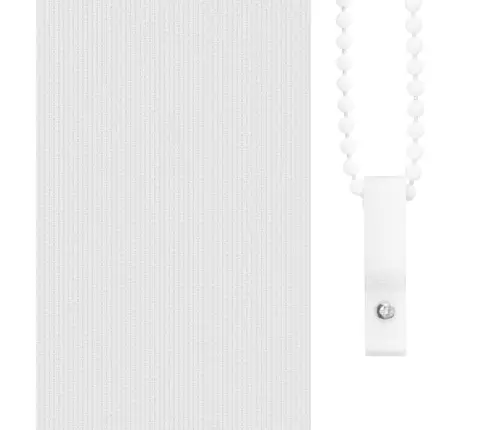 Rullo Žalūzija Balta 110X230 Cm Auduma Platums 105,7 Cm Vidaxl