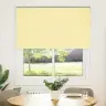 Rullo Žalūzija Dzeltens 125X150 Cm Auduma Platums 121,6 Cm Vidaxl