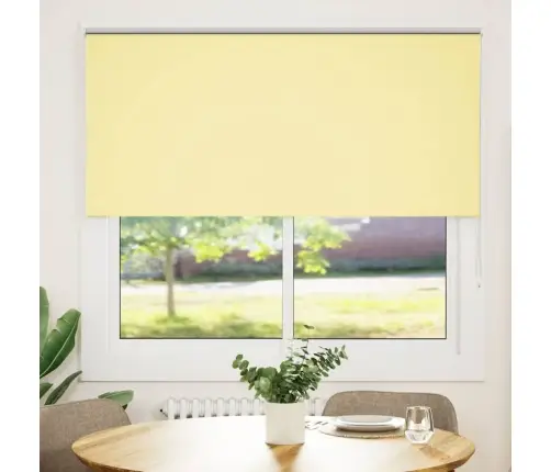 Rullo Žalūzija Dzeltens 145X150 Cm Auduma Platums 141,6 Cm Vidaxl