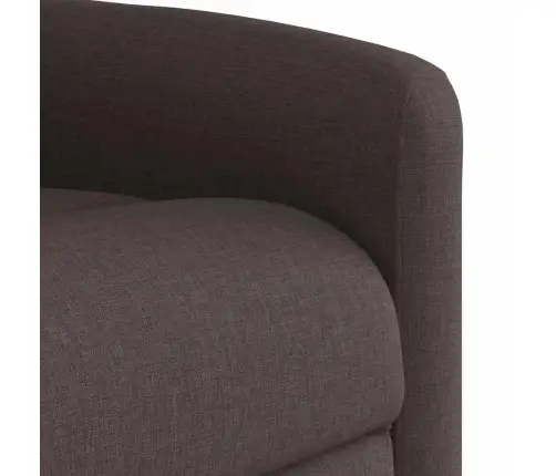 Atpūtas Krēsls, Atgāžams, Tumši Brūns Audums Vidaxl Atpūtas Krēsls, Atgāžams, Tumši Brūns Audums Vidaxl