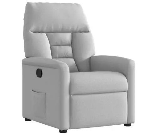 Atzveltnes Krēsls Mākonis Pelēks Audums Vidaxl