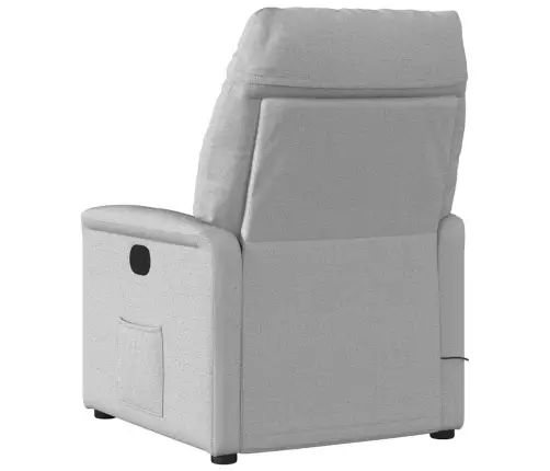 Atzveltnes Krēsls Mākonis Pelēks Audums Vidaxl