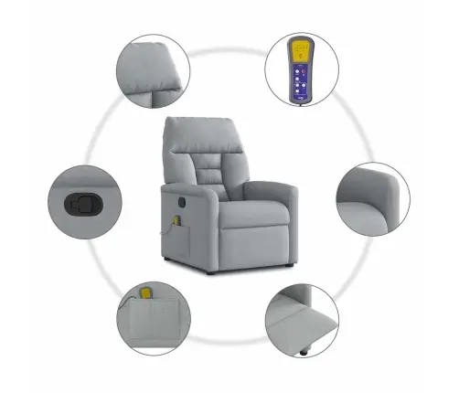 Massaaži Kontoritool, Helehall, Kangas