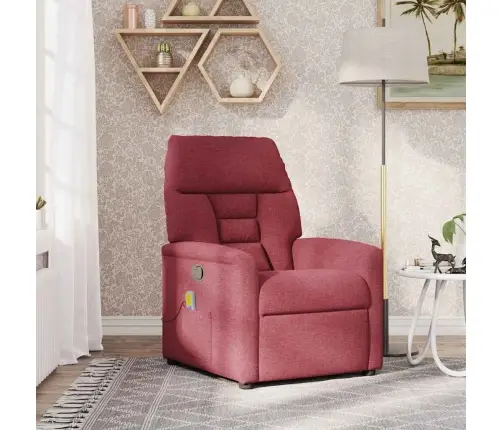 Massaažitool, Veinipunane, Kangas