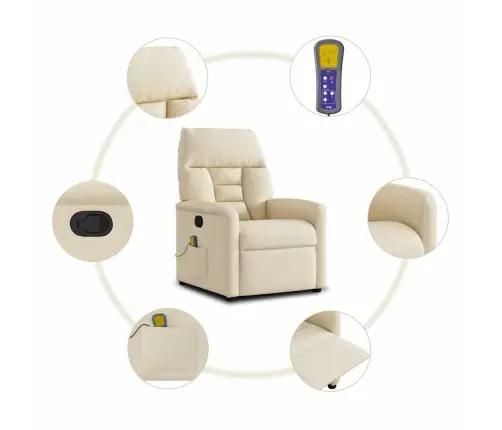 Massaažitool, Kreemjas, Kangas