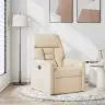 Atpūtas Krēsls, Atgāžams, Brūns Mikrošķiedras Audums Vidaxl Atpūtas Krēsls, Atgāžams, Brūns Mikrošķiedras Audums Vidaxl