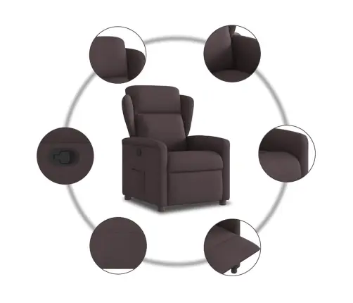 Tugitool, Tumepruun, Kangas