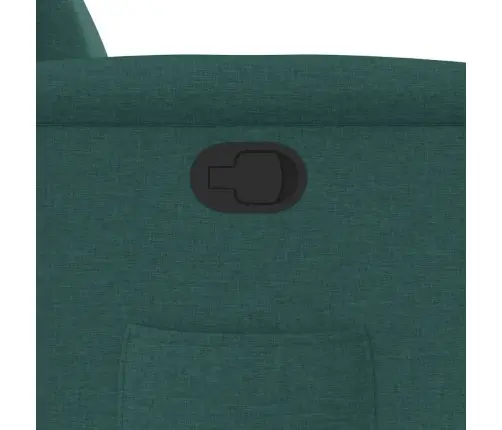 Atlošiamas Krėslas, Tamsiai Žalios Spalvos, Audinys