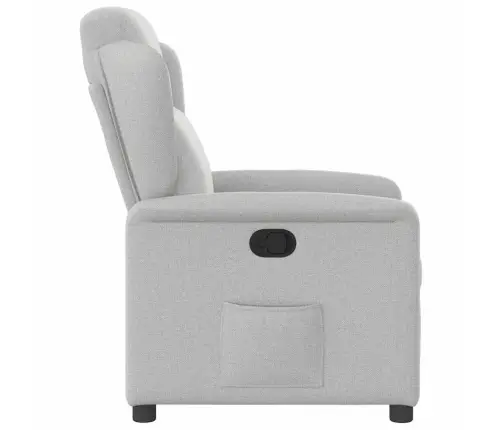 Atzveltnes Krēsls Mākonis Pelēks Audums Vidaxl