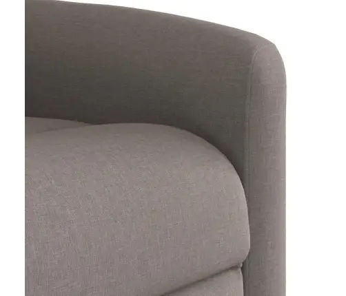 Masāžas Krēsls, Atgāžams, Pelēkbrūns Audums Vidaxl Masāžas Krēsls, Atgāžams, Pelēkbrūns Audums Vidaxl