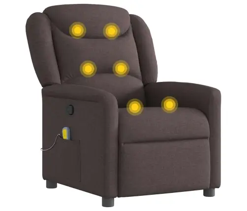 Massaažitool, Tumepruun, Kangas