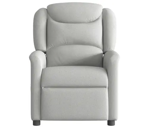 Massage Recliner Tool Cloud Grey Fabric