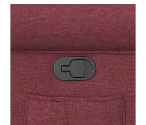 Atlošiamas Krėslas, Raudonojo Vyno Spalvos, Audinys