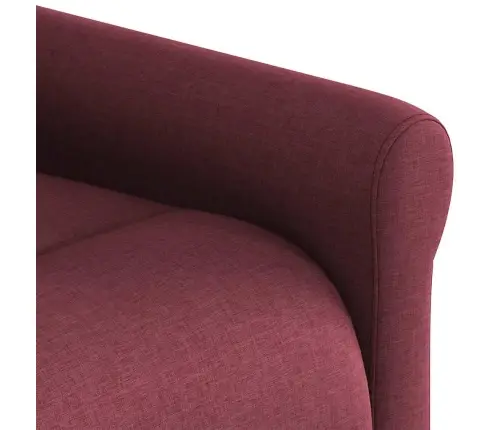 Atlošiamas Krėslas, Raudonojo Vyno Spalvos, Audinys