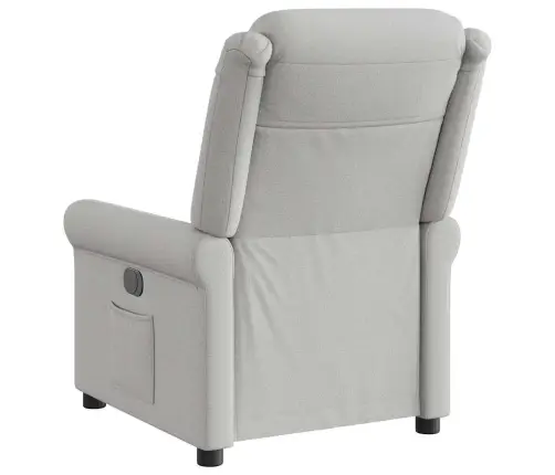 Atlošiamas Krėslas, Pilkos Spalvos, Audinys