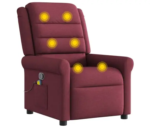 Massaažitool, Veinipunane, Kangas