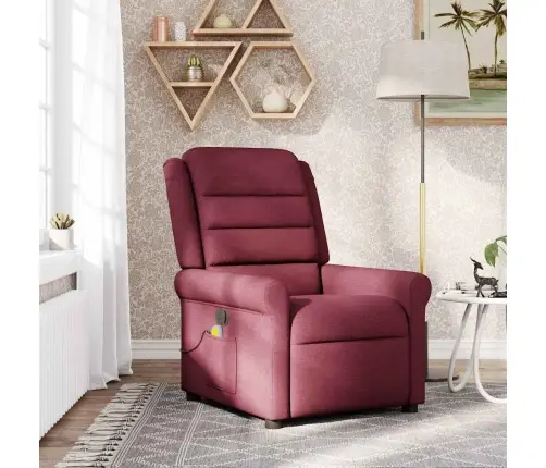 Massaažitool, Veinipunane, Kangas