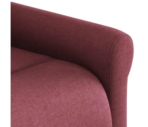 Atpūtas Krēsls, Atgāžams, Vīnsarkans Audums Vidaxl Atpūtas Krēsls, Atgāžams, Vīnsarkans Audums Vidaxl
