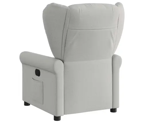 Atlošiamas Krėslas, Pilkos Spalvos, Audinys