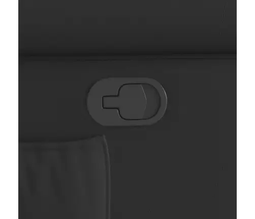 Atpūtas Krēsls, Atgāžams, Spīdīgi Melna Mākslīgā Āda Vidaxl