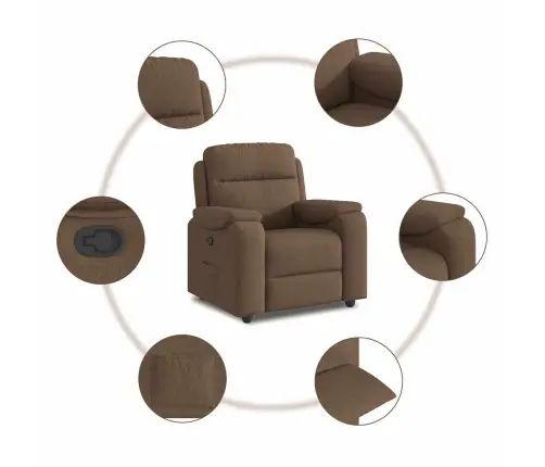 Reguleeritav Tugitool, Pruun, Kangas