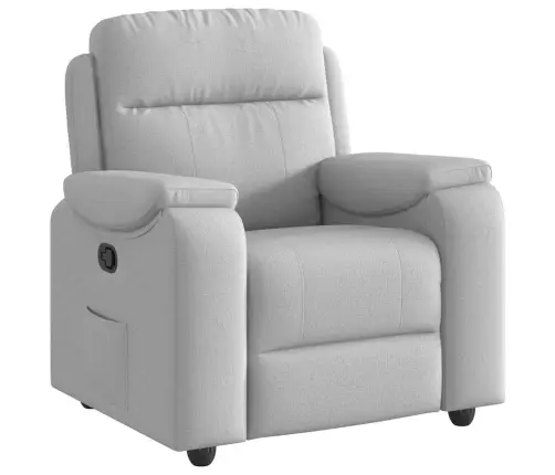 Atzveltnes Krēsls Mākonis Pelēks Audums Vidaxl