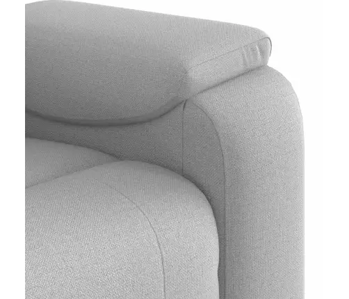 Atzveltnes Krēsls Mākonis Pelēks Audums Vidaxl