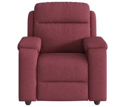Masāžas Krēsls, Atgāžams, Vīnsarkans Audums Vidaxl
