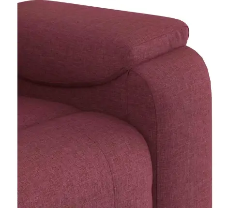 Masāžas Krēsls, Atgāžams, Vīnsarkans Audums Vidaxl