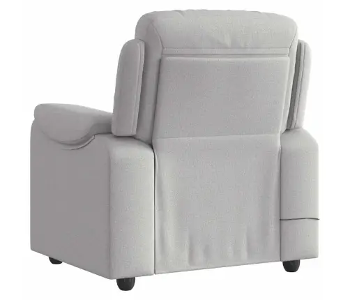 Masāžas Krēsls, Mākonis Pelēks Audums Vidaxl