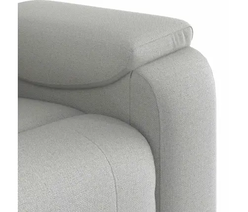 Masāžas Krēsls, Mākonis Pelēks Audums Vidaxl