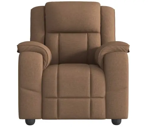Atpūtas Krēsls, Atgāžams, Brūns Audums Vidaxl