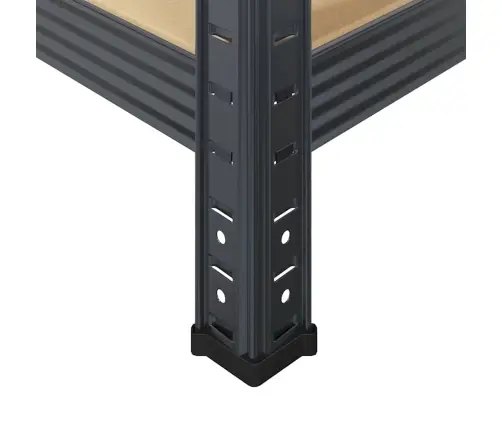 5 Sluoksnių Laikymo Lentynos 3 Vnt Antracito