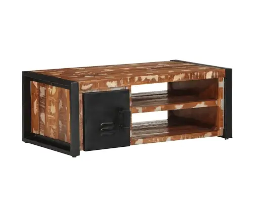 Kavos Staliukas, Įvairiaspalvis, 90X50X36 cm Perdirbta Mediena