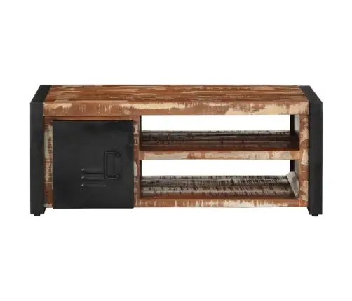 Kavos Staliukas, Įvairiaspalvis, 90X50X36 cm Perdirbta Mediena